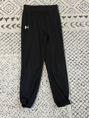 Under Armour Boys Youth 7 Black Athletic Pants sports back to school
